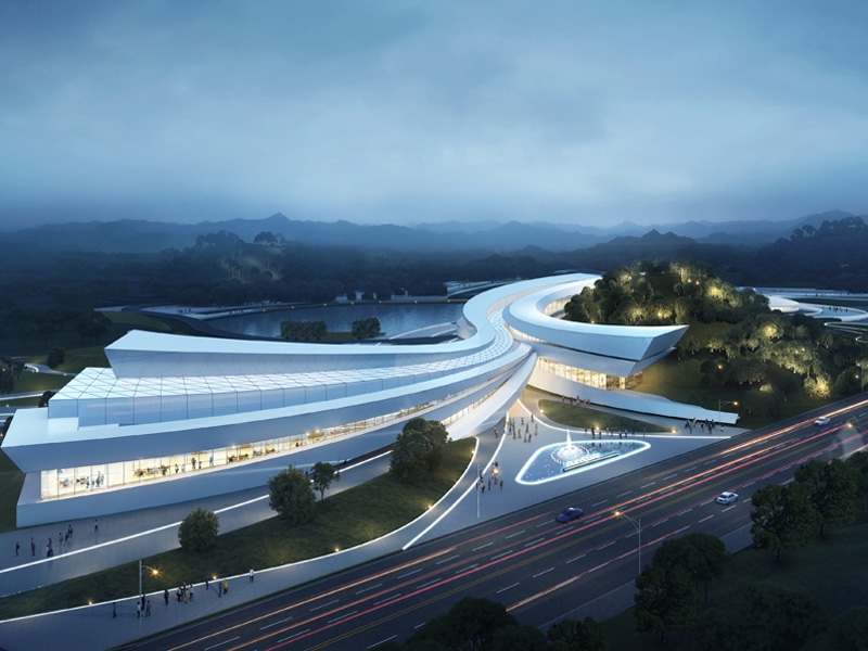 眉山東部新區三中心一基地項目